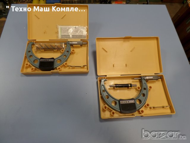Микрометри Mitutoyo, снимка 9 - Други машини и части - 8980005