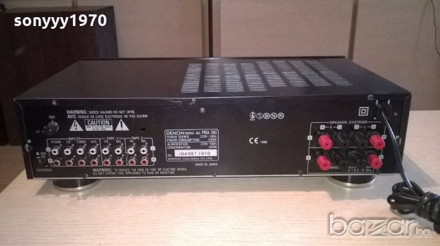 denon ampli japan-здрав транзисторен-внос швеицария &, снимка 5 - Ресийвъри, усилватели, смесителни пултове - 18375671
