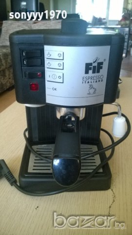 fif espresso italiano-кафемашина като нова-нов внос швеицария, снимка 4 - Кафемашини - 8539281