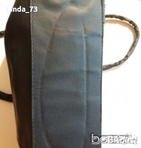 Дам.чанта-/изк.кожа/,цвят-тъм.синя. Закупен от Италия., снимка 8 - Чанти - 22401360
