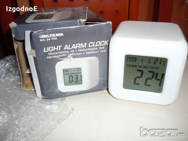 Нов часовник, термометър, будилник, снимка 1 - Други - 20895287