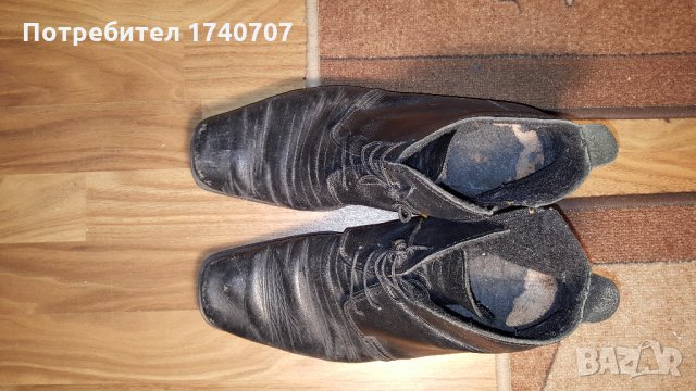 landerjack кожени обувки  с ципове, снимка 3 - Официални обувки - 24088461
