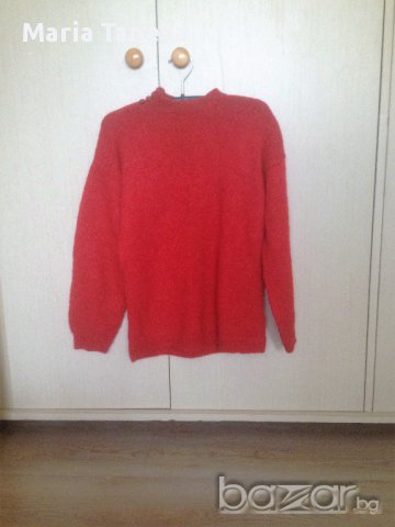 Дамска плетена блуза от мохер, снимка 1 - Блузи с дълъг ръкав и пуловери - 15941469