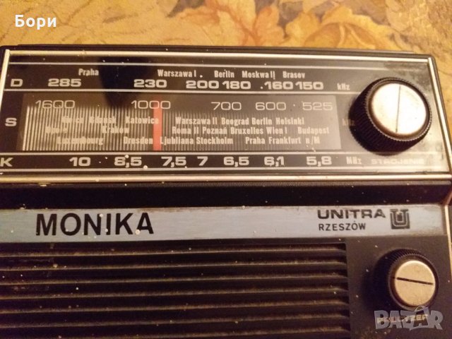 Радио UNITRA MONIKA, снимка 6 - Радиокасетофони, транзистори - 25456286