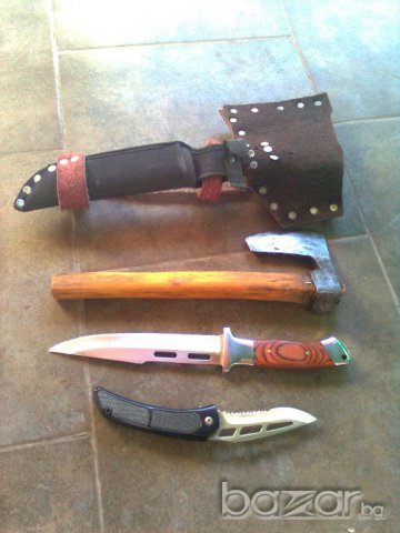 № 15 ловно –туристически комплект, снимка 6 - Ножове - 6753636