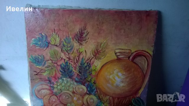 картина-натюрморт на б. цанов, снимка 2 - Картини - 23280597