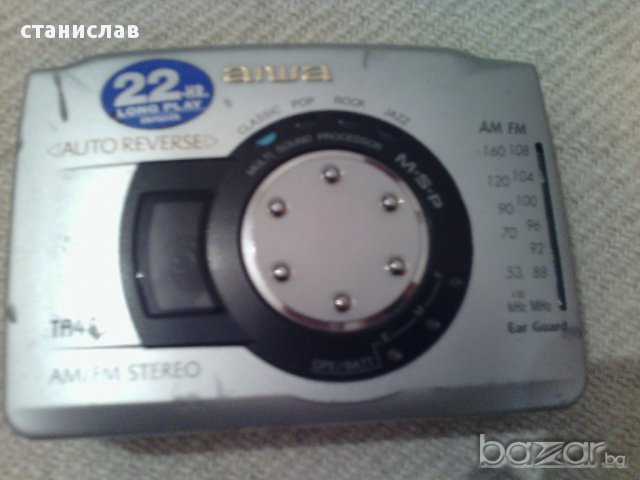 уокмен-AIWA касета и радио, снимка 2 - MP3 и MP4 плеъри - 17385284