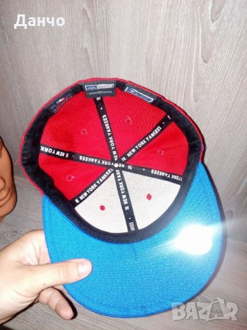 Шапка с козирка-New york yankees.Нова!Намаление!, снимка 7 - Шапки - 21702263