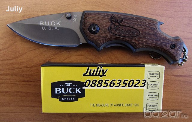 Buck X44 / X48 / X74 - малък сгъваем нож, снимка 3 - Ножове - 15687270