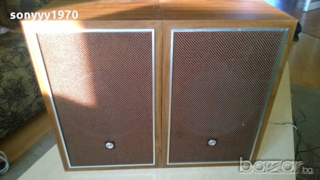 onkyo-stereo speakers-ретро тонколони -40/25/18см-2 броя от швеицария, снимка 7 - Ресийвъри, усилватели, смесителни пултове - 8770728