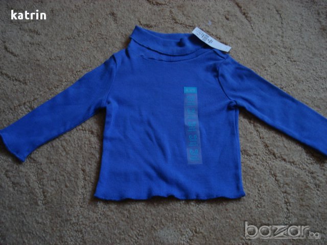 2 Нови блузки с етикет от Америка, снимка 2 - Бебешки блузки - 9310141