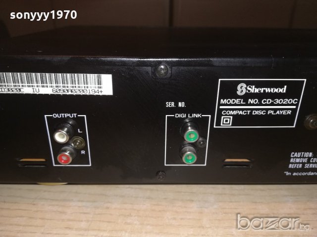 sherwood cd-3020c-внос швеицария, снимка 15 - Тонколони - 20782201