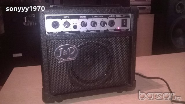 j&d brothers ms10g guitar amplifier-внос швеицария