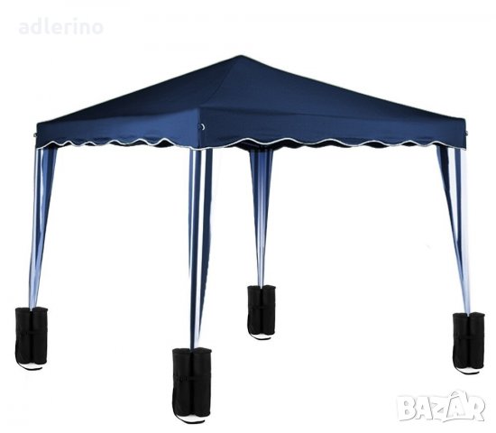  ПРОМО! Комплект от 4 тежести за укрепване на шатра - полиестер , снимка 5 - Градински мебели, декорация  - 24782863