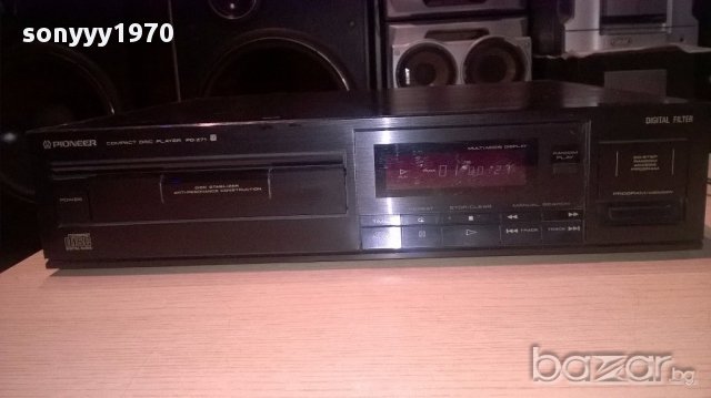 Pioneer pd-z71/cd player-made in japan-внос швеицария, снимка 11 - Ресийвъри, усилватели, смесителни пултове - 15103800