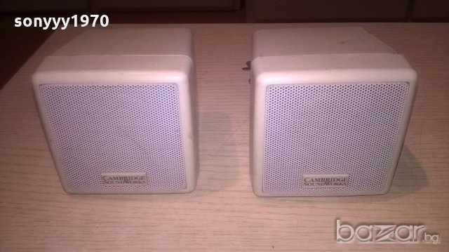 creative-колони 2бр 9х9см-внос швеицария, снимка 3 - Тонколони - 18737217