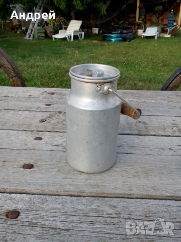 Стара алуминиева котленка #2, снимка 2 - Антикварни и старинни предмети - 26158488