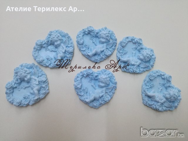 Бебенце в сърце-подаръци за гости на кръщене, снимка 2 - Подаръци за кръщене - 20902412