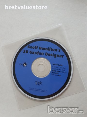 Geoff Hamilton's 3D Garden Designer PC CD Software