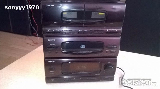 onkyo amplifier+tuner+cd+deck/revers/dolby-внос швеицария, снимка 1 - Ресийвъри, усилватели, смесителни пултове - 12789937