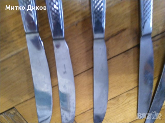 Лъжици и ножове руски по 6 броя, снимка 9 - Прибори за хранене, готвене и сервиране - 25376894