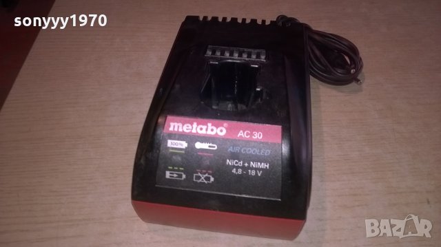 metabo ac 30 air cooled battery charger-внос швеицария, снимка 3 - Винтоверти - 23944392