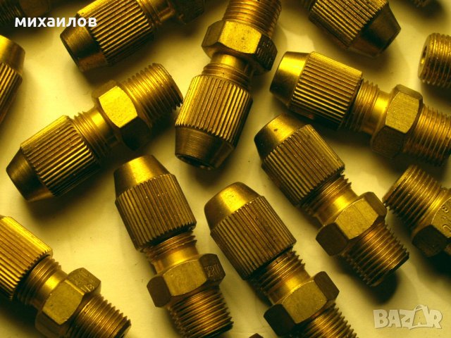 Щуцери за въздух SERTO 1/8" 6mm, снимка 1 - Други машини и части - 21794227