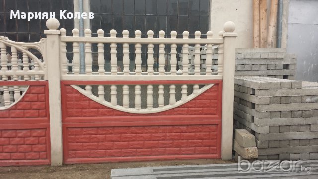 Декоративни бетонови огради, снимка 2 - Строителни материали - 9222231