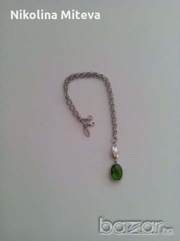 Висулка със зелен камък " Galdini"