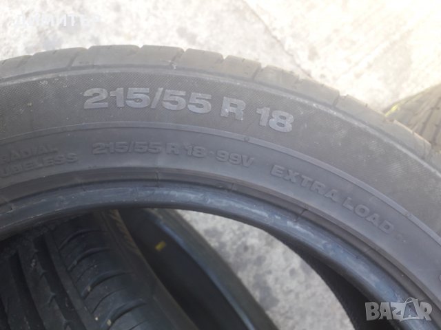 2бр. летни гуми CONTINENTAL 215 55 18 DOT 4615, снимка 10 - Гуми и джанти - 25870875