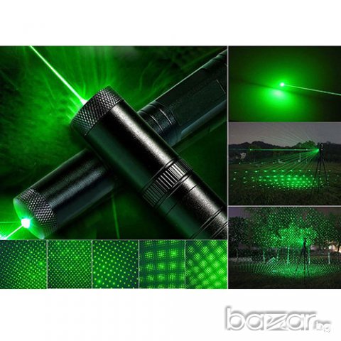 Мощен зелен лазер +(дискотечна приставка,2бр-ключове,връзка за ръка), снимка 4 - Прожектори - 15650735