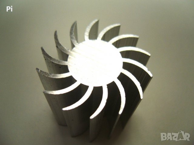 Охладител - радиатор за електронни компоненти, алуминиев, снимка 6 - Друга електроника - 22249050