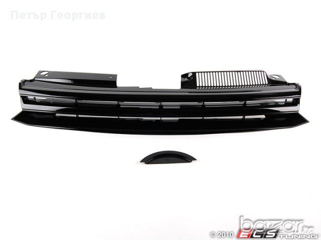 Решетка без емблема VW GOLF VI черна