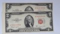 ПОРЕДНИ НОМЕРА $ 2 ДОЛАРА от 1953-С Червен Печат , снимка 3