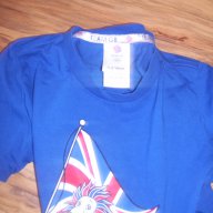сини детски тениски с лъвче на адидас-размер-98-104 , снимка 8 - Детски тениски и потници - 7485826