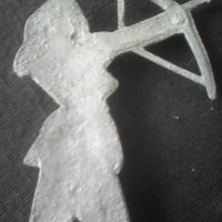 АРТЕМИДА ДИАНА Статуетка Фигурка метална стара А 275 , снимка 3 - Колекции - 26006740