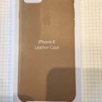 Продавам кожени кейсове за iPhone 7/8 Gold - златисти - виж!, снимка 2 - Аксесоари за Apple - 22424313