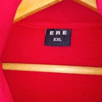 червено горнище размер ХХЛ, снимка 3 - Спортни дрехи, екипи - 25177439
