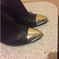 Дамски обувки естествена кожа ZARA, снимка 4 - Дамски обувки на ток - 17809921