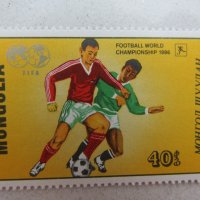 Блок марки Световно първенство по футбол, 1986, Монголия, снимка 7 - Филателия - 24397806