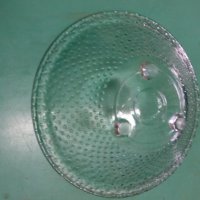 Стъклени купи - фруктиери от релефно стъкло - 2бр, снимка 3 - Други - 23583249