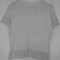 Плетена памучна блузка тип туника / голям размер , снимка 2 - Туники - 14163247