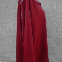 4XL Нова  тъмно червена блуза с цип , снимка 6 - Блузи с дълъг ръкав и пуловери - 23414299