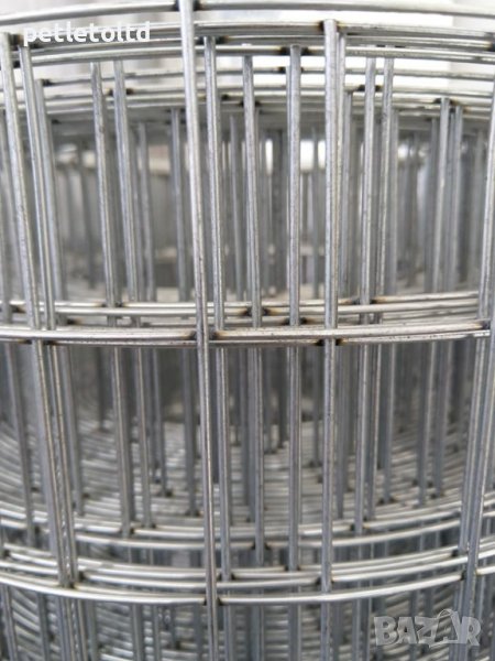 Мрежа поцинкована електро-заварена за клетки или ограда 50мм Х 50мм, 25 метра, снимка 1