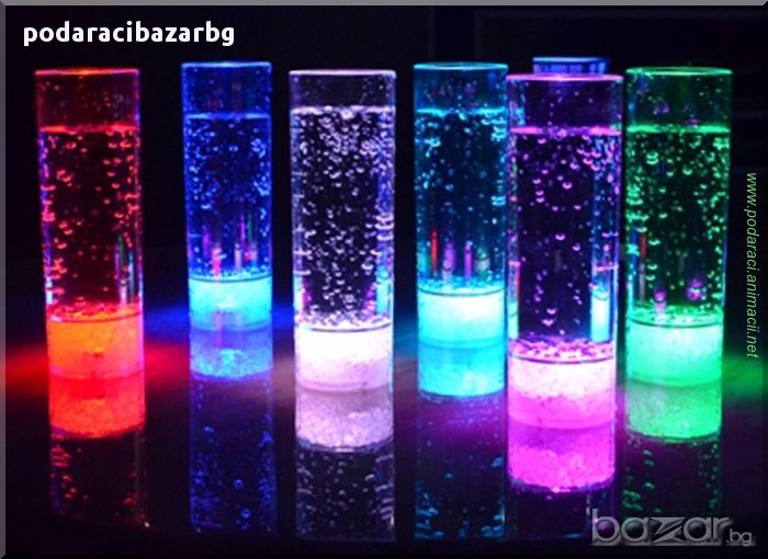 ВИСОКА, СВЕТЕЩА, МНОГОЦВЕТНА – ЧАША ИЛИ ВАЗА, снимка 1