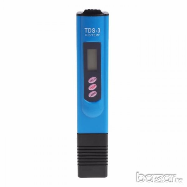 TDS meter - Уред за измерване на чистота на водата - ПРОМО + батерии, снимка 1