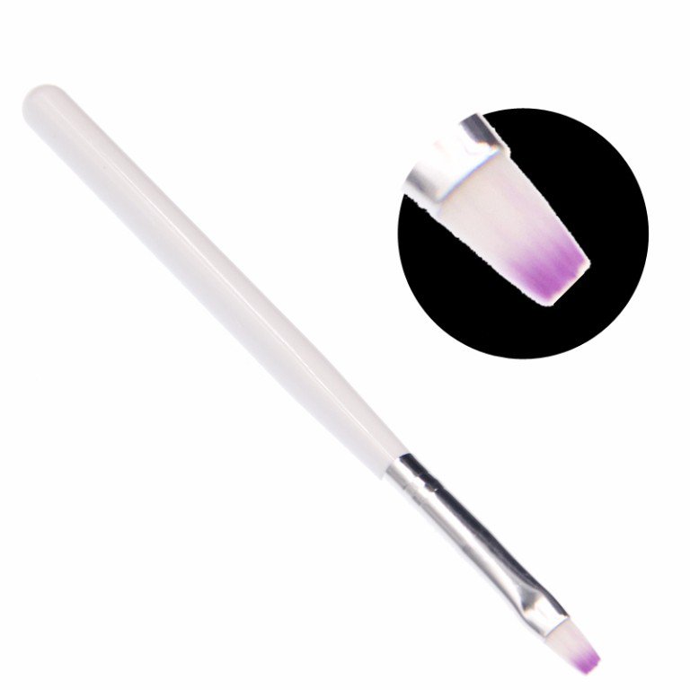 четка за изграждане и лакиране омбре на маникюр нокти с UV Gel гел лак и  обикновен в Продукти за маникюр в гр. Ямбол - ID16869228 — Bazar.bg