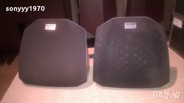 sharp speaker system-2бр тонколони-внос швеицария, снимка 4 - Тонколони - 23869838