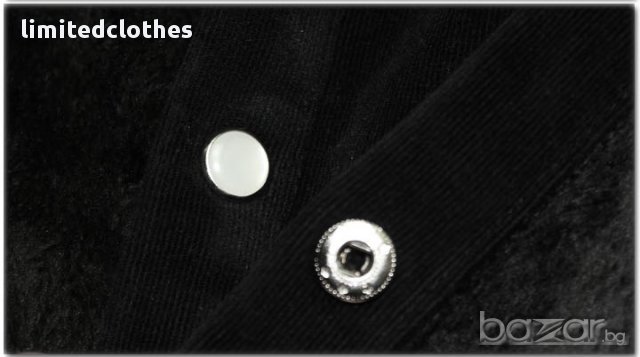 PHILIPP PLEIN BLACK STUDDED DJ MUSIC SKULL Мъжка Плюшена / Ватирана Риза size S / M, снимка 9 - Ризи - 9268124