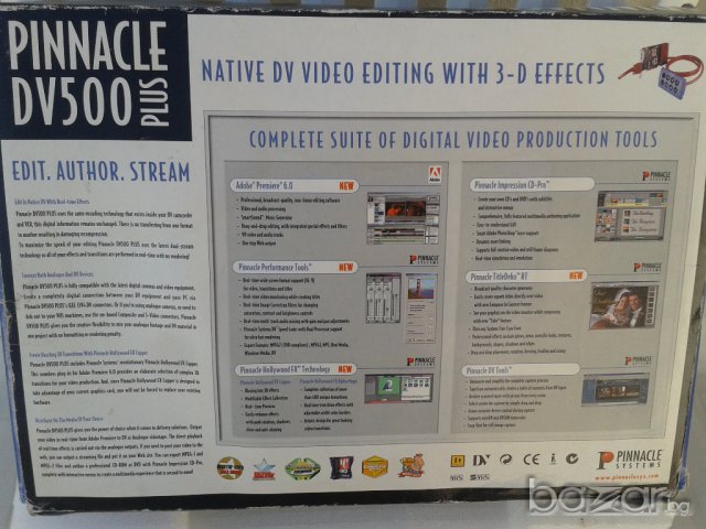 Хардуерен Digital/Analog Pro Видео capture Canopus, Pinnacle, TV, снимка 12 - Видеокарти - 6864372